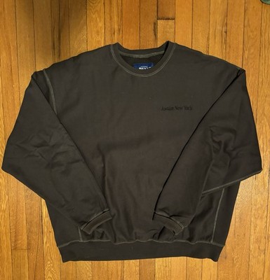 Awake NY Crewneck Dark grey Logo Sweatshirt XXL