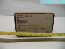 8423US19 Emtek Modern Disc Single Cylinder Deadbolt for 1-3/8" to 2-1/8"