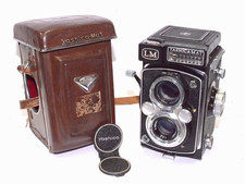 Yashica MAT LM 6x6 120 TLR Camera w/ 80mm f/3.5 Lens  Case READ CONDITION