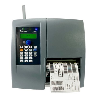 Intermec EasyCoder PM4i Etikettendrucker Thermotransfer WiFi LAN USB Schwarz