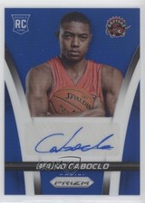 2014-15 Panini Prizm Rookie Auto Blue Prizm 382/499 Bruno Caboclo #25 Auto 1u6