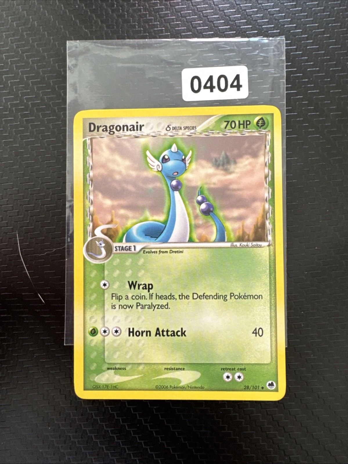 Dragonair Card 28/101 EX Dragon Frontiers Pokémon 