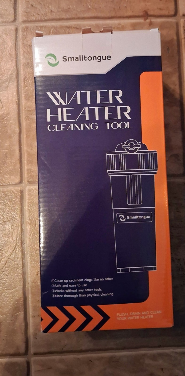 Sediment Cleaner - Water Heater Flushing & Cleaning Tool - New