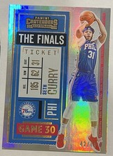 2020-21 Panini Contenders - Seth Curry #64 The Finals Ticket /49