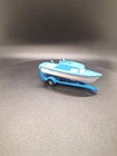 VTG 1966 Lesney Matchbox 1-75 Series - No. 9d - Cabin Cruiser & Trailer VG+