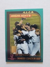 2001 Topps New York Yankees ALCS Highlights #405 Foil