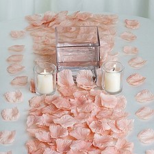 4000 Dusty Rose Silk Rose PETALS Wedding Party Decorations Supplies WHOLESALE