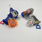 Electronic Beyblade Launchers Lot RC Draciel Beyblades Working DX VTG 2001