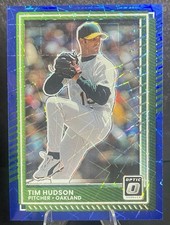 2025 Donruss Baseball Optic Blue Velocity #20 Tim Hudson Oakland A’s