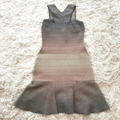 M MISSONI Women Halter Neck Dress Size 38 Almost unused Luxury Elegant Unique