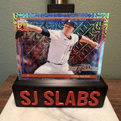 2024 Topps Chrome Tarik Skubal 75 Years Mojo Refractor #91C-24 Tigers