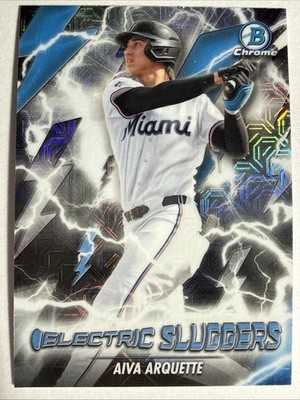 2026 Bowman Chrome Aiva Arquette Electric Sluggers Mega Box Mojo