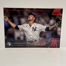 2022 Topps Stadium Club Luis Gil RED FOIL parallel rookie card Yankees #207
