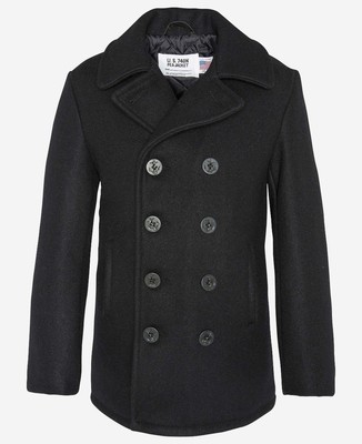 Schott NYC Ikonischer U.S. Navy Peacoat Hergestellt In USA Navy