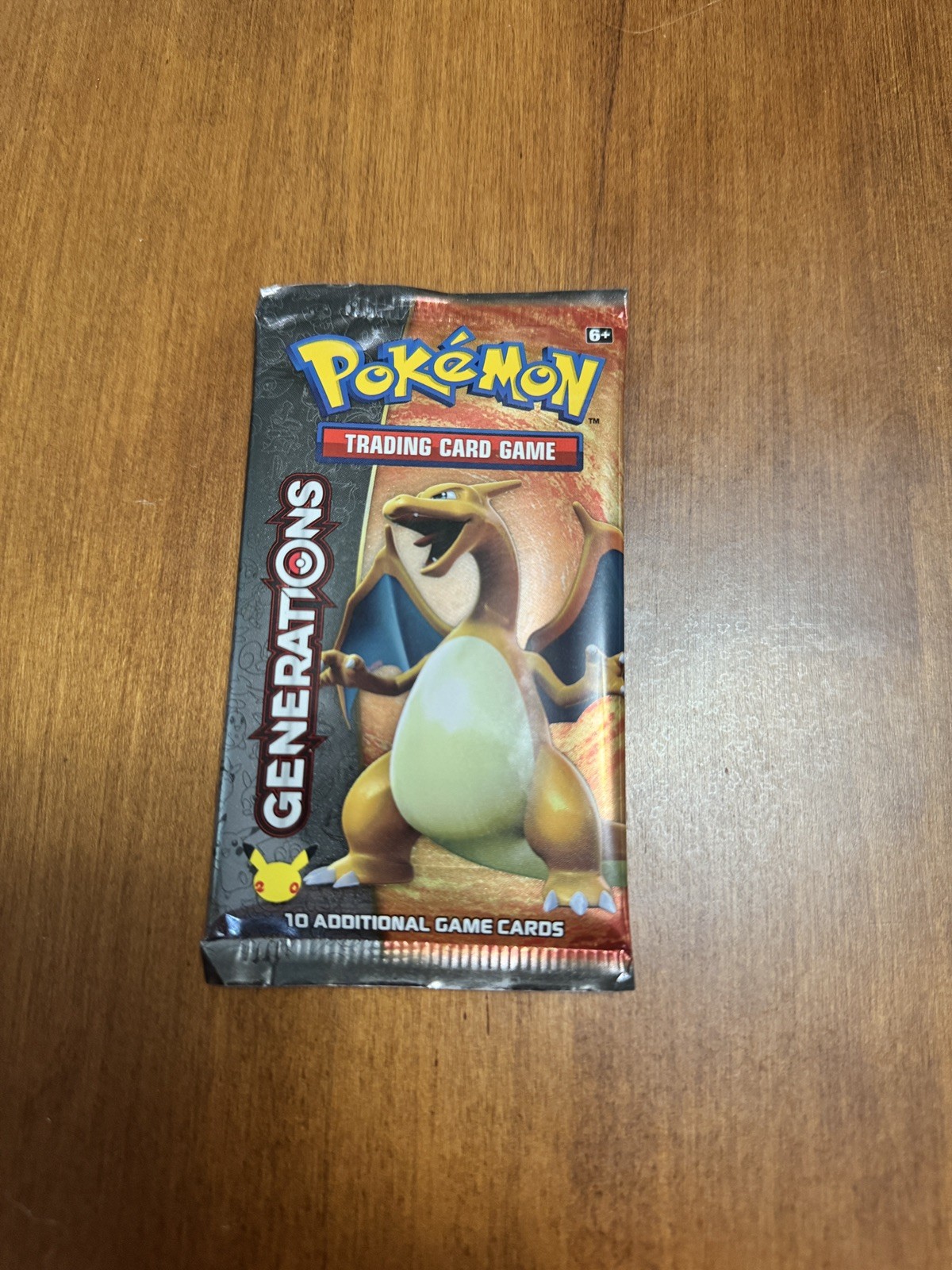 Pokémon TCG Generations Booster Pack - Charizard Artwork - Factory Sealed