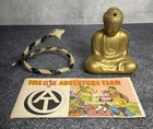 Vintage GI Joe Adventure Team - Secret Search for Stolen Idol w Manual & Snake