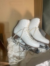Jackson Mystique JS1490 Women's Figure Ice Skates size 8c w/ Ultima Blade 10 1/3