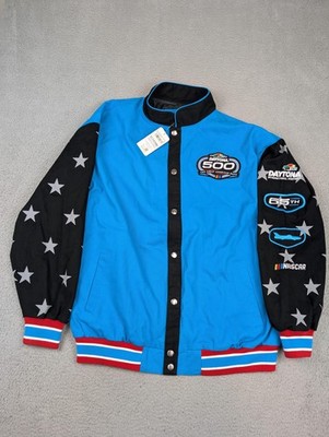 Daytona 500 Jacket Mens 2XL Blue NASCAR Racing 2023 The Great American Race New