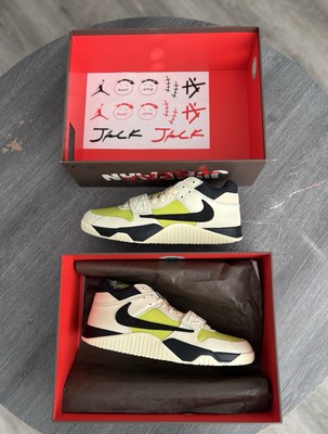 Size 12 -Travis Scott x Jordan Jumpman Jack TR   Bright Cactus (FZ8117-102)