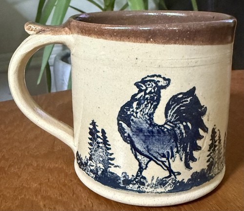 Dakota Steinzeug Keramik Rooter Huhn Kaffeebecher Studio Art South
