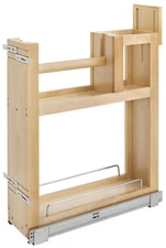 Rev-A-Shelf 448PTH-BCSC-6C Wood Classics Soft Close 6-7/8"W Pull - Maple