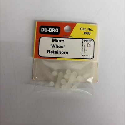 Du-Bro Micro Wheel Retainers No 868 NOS