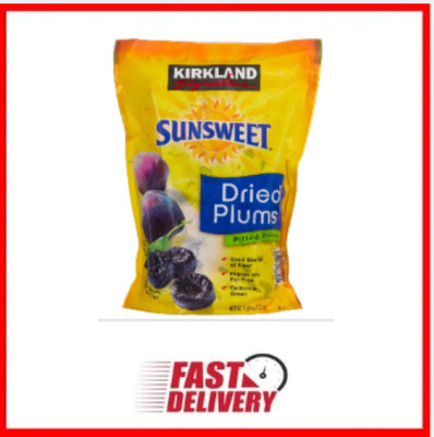 Kirkland Signature, Sunsweet Whole Dried Plums, 3.5 lbs