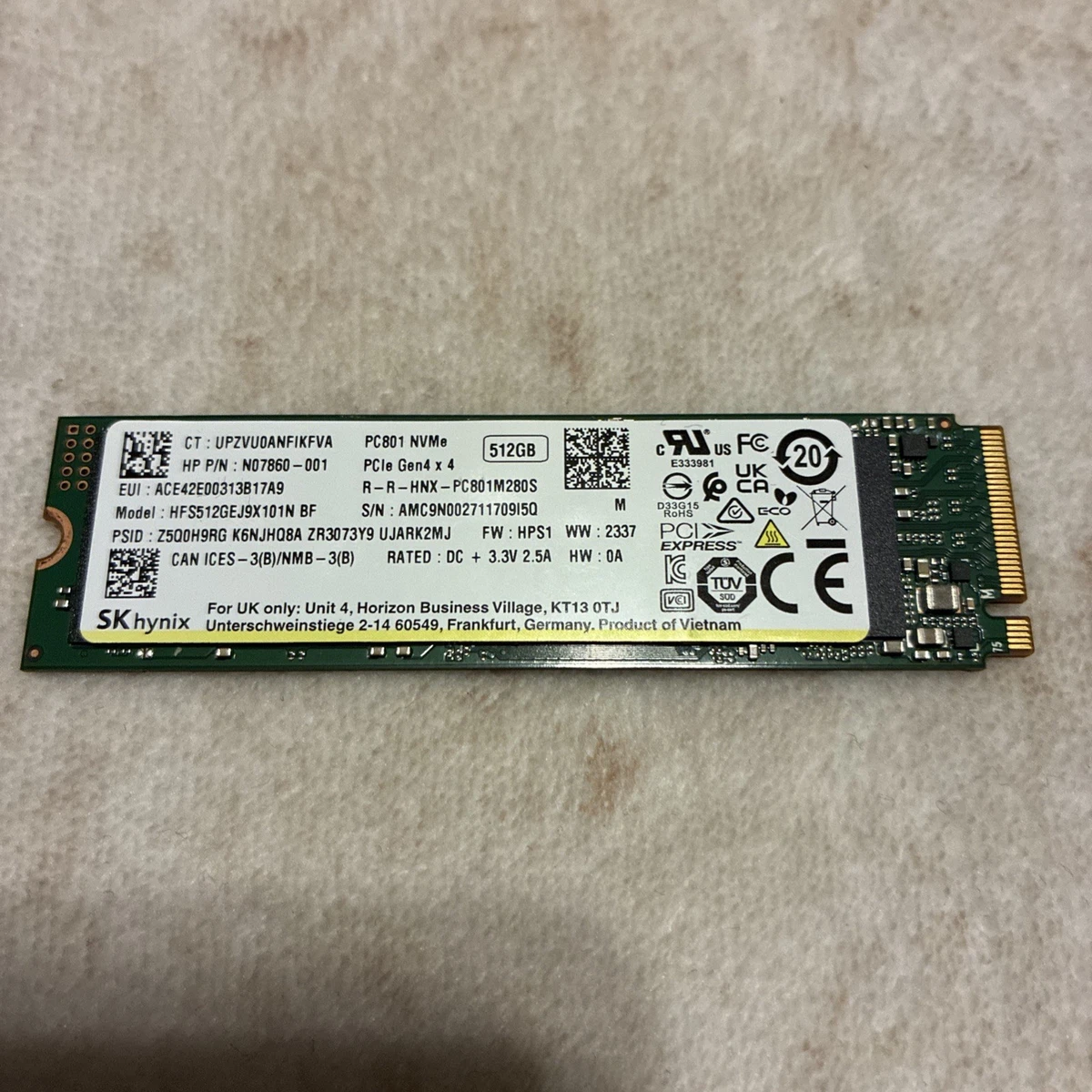 M.2 Interface 512 GB Internal Solid-State Drives for sale | eBay