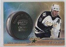 1998-99 Pacific Crown Royale Pillars of the Game Mike Modano #11 HOF e0k