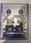 2023 Immaculate Dual Jerseys Lamar Jackson, Justin Fields Platinum /5 (MEM)