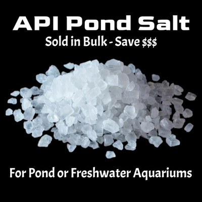 15 LBS API Pond Salt or Aquarium provide Essential Electrolytes for Fresh Water
