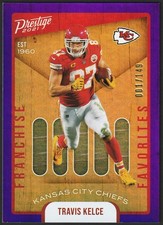 Travis Kelce 2021 Prestige Franchise Favorites Xtra Points Purple /149 Chiefs 🔥