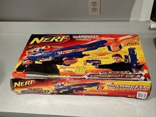 2006 Hasbro NERF N-Strike Longshot CS-6 Blue Toy Blaster 61983 - New in Box 