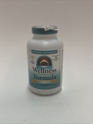 Source Naturals  Wellness Formula Advanced Immune Support 240 Capsules 08/2028