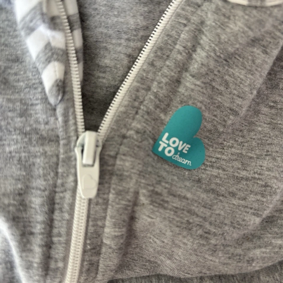 Love to Dream Swaddle Up Gray Medium 13-19lbs- Boy Girl Pre Owned CLEAN - Image 4 of 4