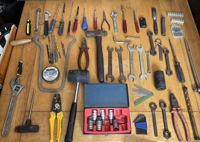Restposten Werkzeugkoffer voll Werkzeug gebraucht Handwerkzeuge etc Konvolut gemischt teils Vintage