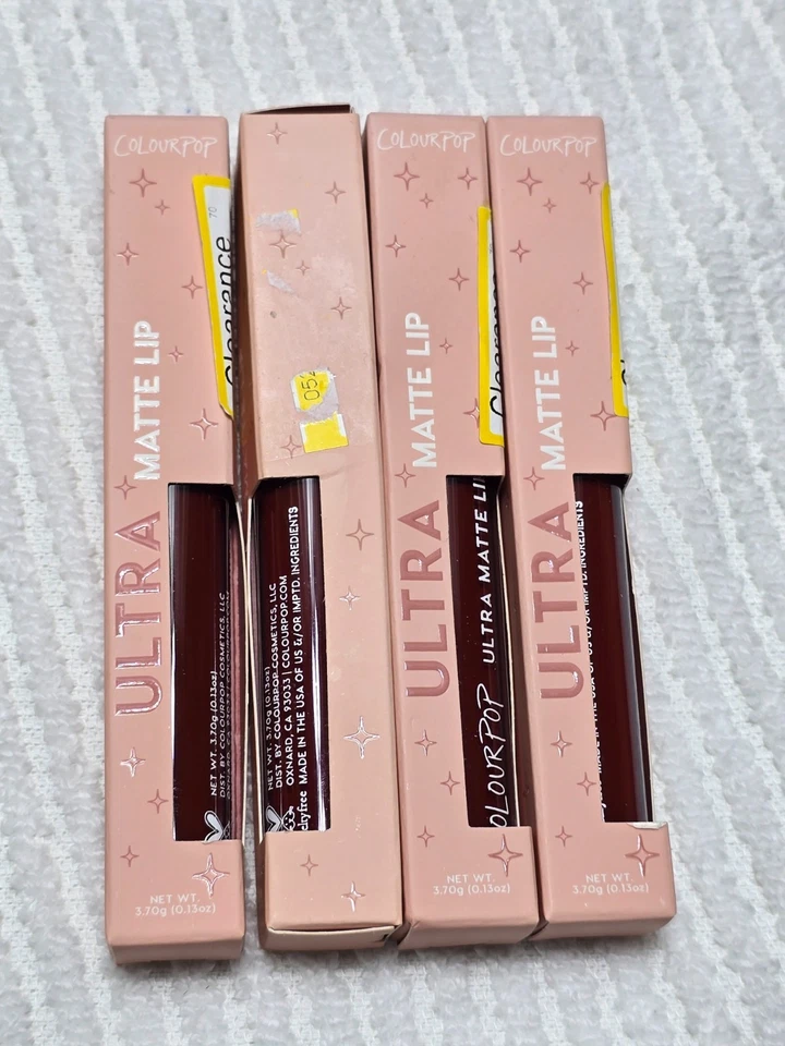 ColourPop Ultra Matte Lip Liquid Lipstick LAX 0.13 fl oz, Lot of 4, NIB (HH) - Image 3 of 4