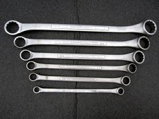 Vintage Craftsman 6pc Sae Offset Box End Wrench Set V Made In Usa