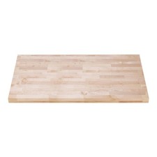 DuraSteel 24x36 Butcher Block Countertop - Maple Workbench Top - Solid Wood T...