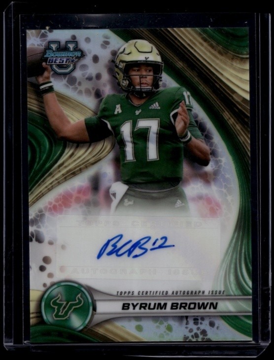 2024 Bowman's Best University Byrum Brown #BOA-BB Autographs
