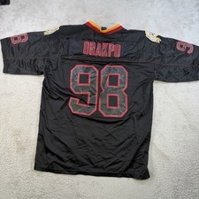Washington Redskins Brian Orakpo Jersey Mens XL Black #98 On Field NFL Mesh