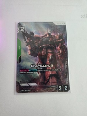 Gundam Card Game GCG Char s Zaku II Beta Alt Art