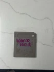 Wario land gameboy.  No Label. Tested And Working.