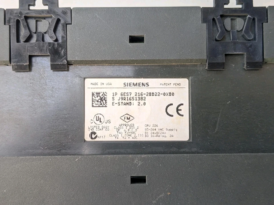 Siemens Simatic S7-200 PLC - 6ES7 216-2BD22-0XB0 - Photo 4/4