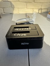 WEME WM-3024B Dual Bay USB 3.0 SATA Docking Station w/ Clone Power Adapter