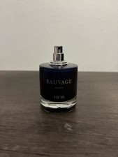 Dior Sauvage Extrait de Parfum Spray Intense 1.7 OZ half full no cap