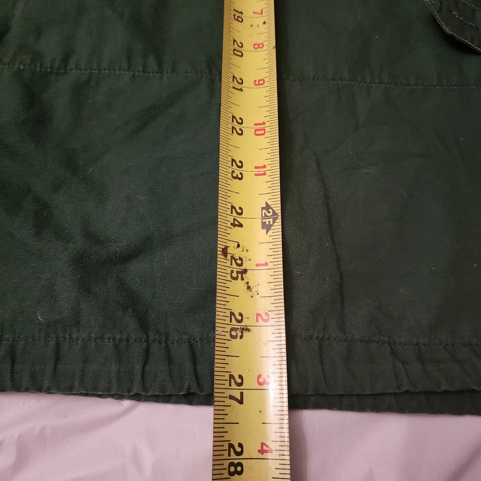 Cortavientos vintage J Crew verde tostado Anorak Heritage 1/4 cremallera para hombre X-grande años 90 Foto 4 de 4