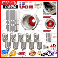 Tire Valve Caps 12 Pack Heavy-duty Stem Covers Dust Proof With O Rubber Se...