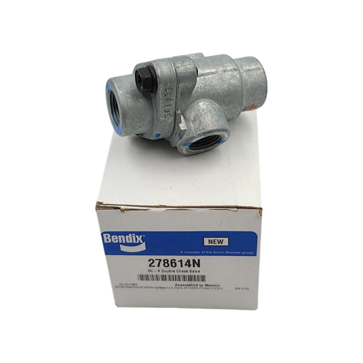 BENDIX BRAKE DOUBLE CHECK VALVE - 278614N | eBay