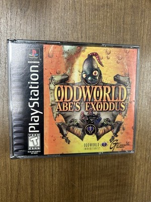Oddworld: Abe's Exoddus - PS1 - Complete & CIB!